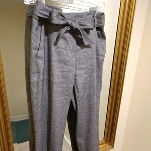 LOFT Tie-Belt Pants